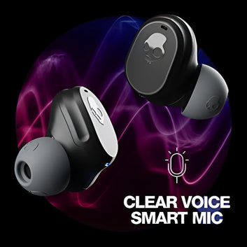 In-Ear Wireless Earbuds, 34 Hr Battery, Microphone, Works with iPhone Android and Bluetooth Device