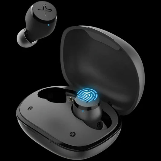 True Wireless Stereo Earbuds - Black